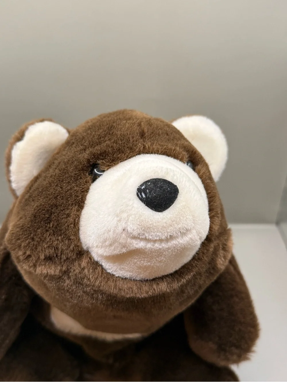 Vintage GUND Snuffles Brown Bear Plush Stuffed Animal 1980
